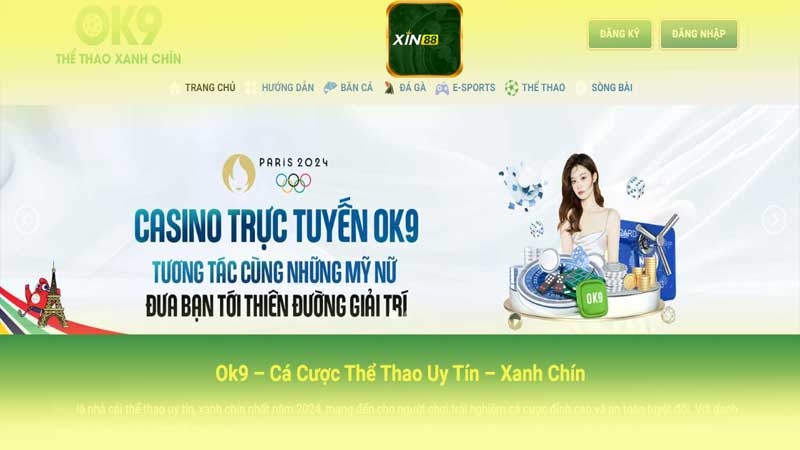 Giới Thiệu Nhà Cái Ok9 – Địa Chỉ Cá Cược Thể Thao Uy Tín